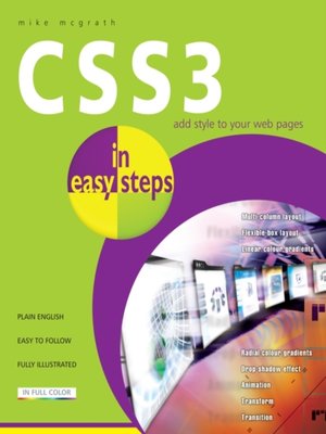 cover image of CSS3 in easy steps